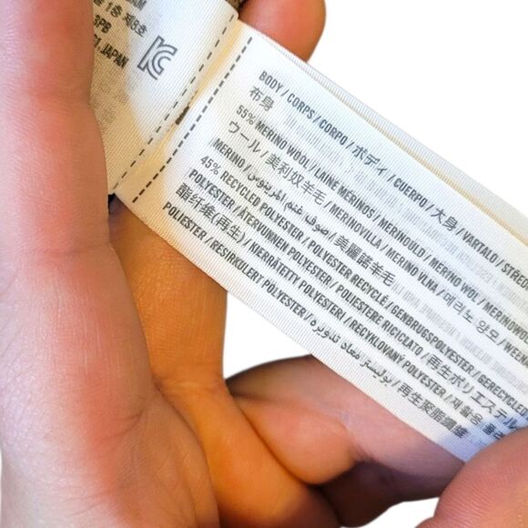 Abercrombie And Fitch Men's Light Brown Merino Wool Blend Quarter Zip Size S - Picture 5 of 5